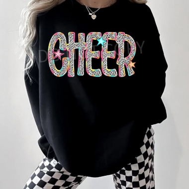 Dottie Bright Words Cheer DTF Transfer (S&G)
