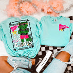 Glam Mascot GATORS Front and Back DTF Transfer