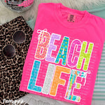 Beach Life DTF Transfer (C&Co)