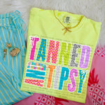 Tanned and Tipsy DTF Transfer (C&Co)