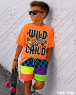 Wild Child with Skateboard DTF Transfers (C&Co)