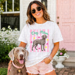 Weimaraner Dog Mom DTF Transfer (UAC)