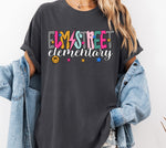 Elm Street Elementary Mix Print Preppy DTF Transfer