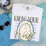Know Your Worth DTF Transfer (CC)