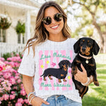 Less Meanies More Weenies (Black and Tan) DTF Transfer (CC)