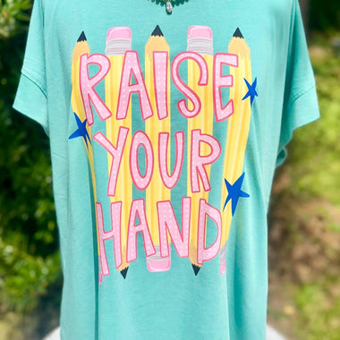 Raise Your Hand DTF Transfer (CC)