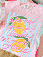 When Life Gives you Lemons Add Jesus DTF Transfer (C&Co)