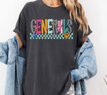 Generals Mix Print Preppy DTF Transfer
