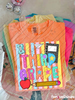 Carter’s Back to School Grade Level Designs DTF Transfer (C&Co)