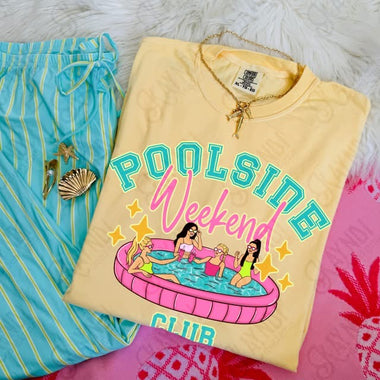 Poolside Weekend Club DTF Transfer (KD)