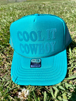 Cool it Cowboy Jade Trucker Hat