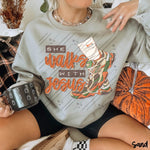 She Walks with Jesus DTF Transfer (C&Co)
