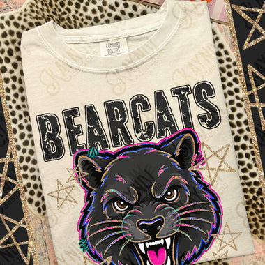 Grunge Varsity Bearcats DTF Transfer (KD)