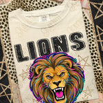 Lions DTF Transfer (KD)