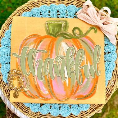 Thankful Pumpkin DTF Transfer (CC)