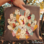 Quilted Turkey DTF Transfer (UAC)