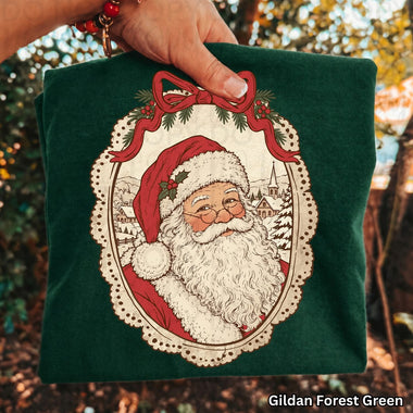 Framed Old World Santa DTF Transfer (UAC-OD)