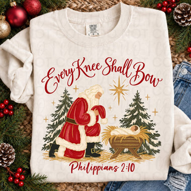 Every Knee Shall Bow DTF Transfer (UAC-OD)