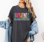 Bruins Mix Print Preppy Mascot DTF Transfer