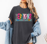 Redskins Mix Print Preppy Mascot DTF Transfer