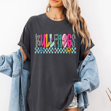 Bullfrogs Mix Print Preppy Mascot DTF Transfer