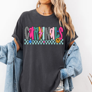 Cardinals Mix Print Preppy Mascot DTF Transfer