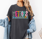 Meteors Mix Print Preppy Mascot DTF Transfer