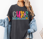 Cubs Mix Print Preppy Mascot DTF Transfer