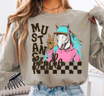 Mustang Pride Grunge DTF Transfer