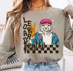 Leopard Pride Grunge DTF Transfer