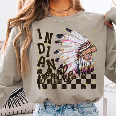 Indian Pride Grunge DTF Transfer