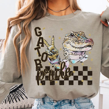 Gator Pride Grunge DTF Transfer