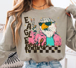 Eagle Pride Grunge DTF Transfer