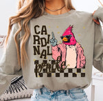 Cardinal Pride Grunge DTF Transfer