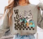 Wolves Pride Grunge DTF Transfer