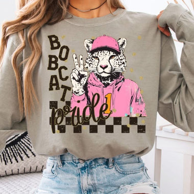 Bobcat Pride Grunge DTF Transfer