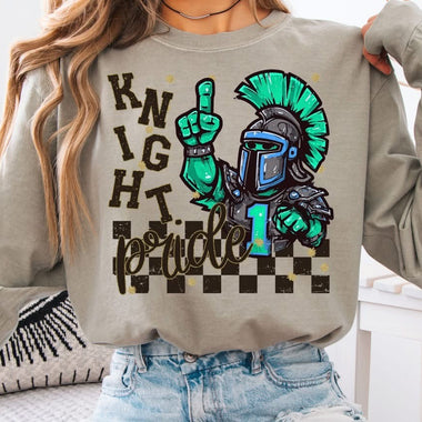 Knight Pride Grunge DTF Transfer