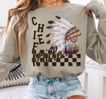 Chief Pride Grunge DTF Transfer