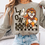 Lion Pride Grunge DTF Transfer