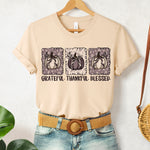 Grateful Thankful Blessed DTF Transfer (SDD)