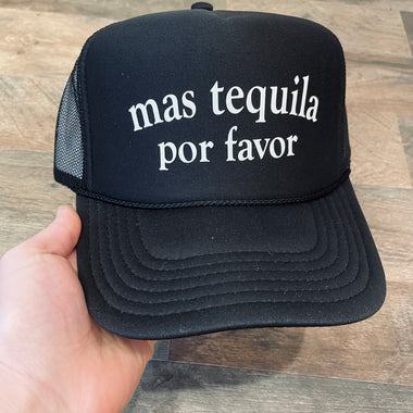 Mas Tequila Por Favor Trucker Hat