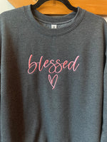 Blessed Wholesale Embroidered Sweatshirt
