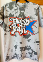 Trump Train Tie Dye Wholesale Tee