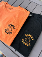 Spooky Season Embroidered Pocket Wholesale Tee
