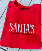 Santa's Favorite Wholesale Embroidered Sweatshirt