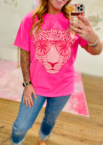 Sunglasses Leopard Wholesale Tee