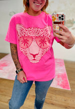 Sunglasses Leopard Wholesale Tee