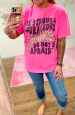 Be Strong and Courageous Wholesale Tee