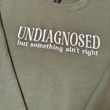 Undiagnosed Wholesale Embroidered Sweatshirt