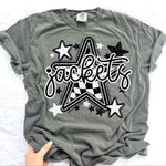 Jackets Checkered Star Mascot DTF Transfer (CT)